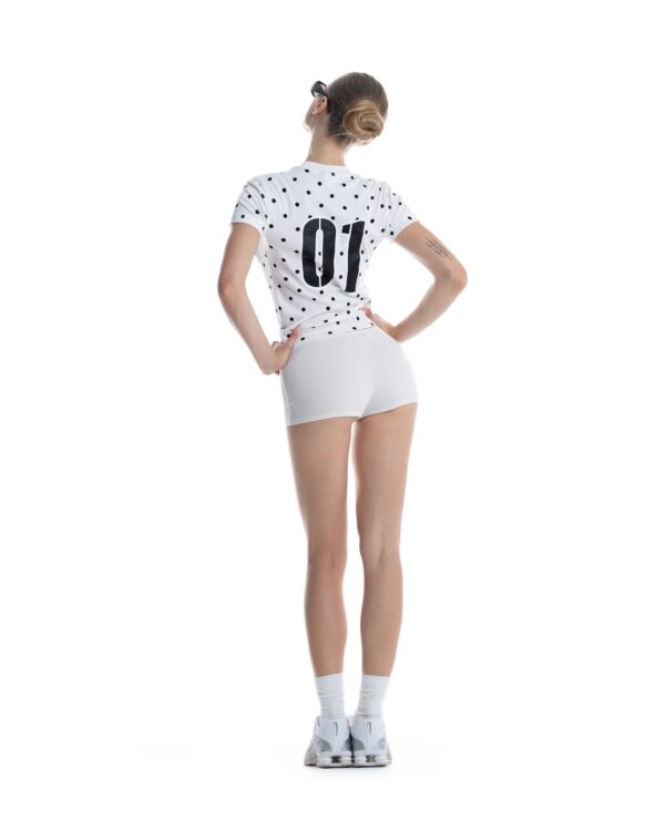 STRESSMAMA Ssma 01 Polka Dot Smart Fit T-shirt T恤(白)