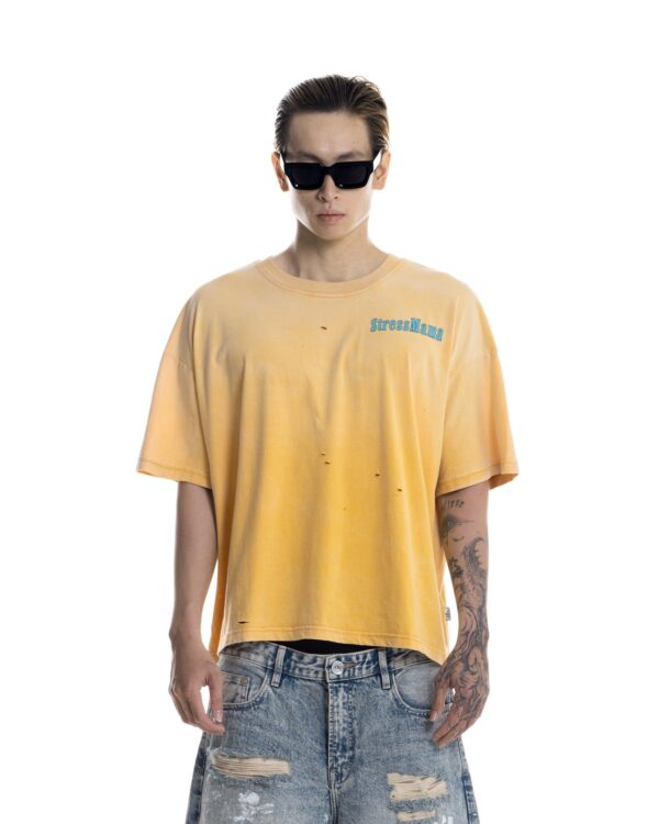 STRESSMAMA Ssma L'hôtel T-shirt T恤(黃)