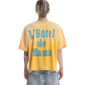 STRESSMAMA Ssma L'hôtel T-shirt T恤(黃)