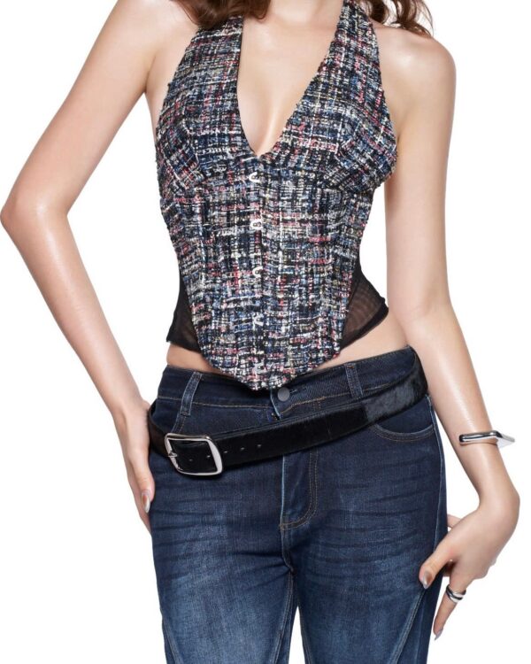 VIERY｜Hair-on Cowhide Belt
