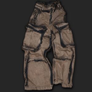 Duc Studio CARGO PANTS HAHA DISTRESS 'DIRTY WASHED'