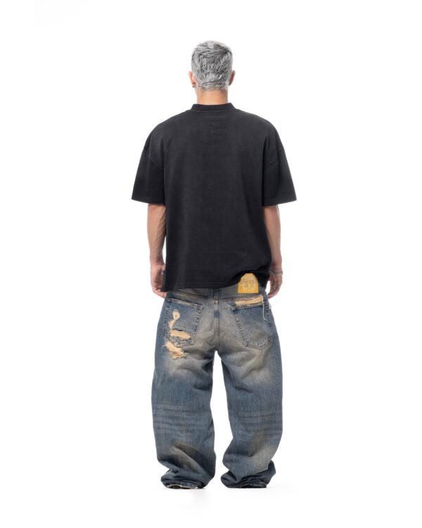 STRESSMAMA 01 Washed V2 T-shirt T恤(黑)