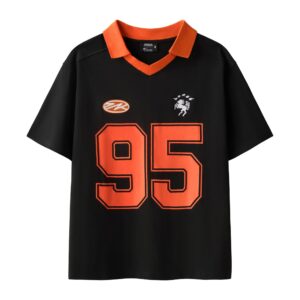 UNKRUSH 95 - Boxy Polo Shirt/ Black