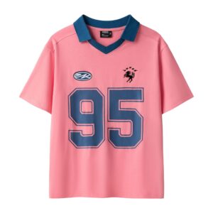 UNKRUSH 95 - Boxy Polo Shirt/ Pink