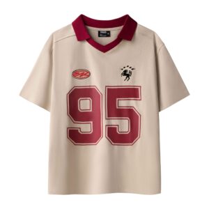 UNKRUSH 95 - Boxy Polo Shirt/ Beige