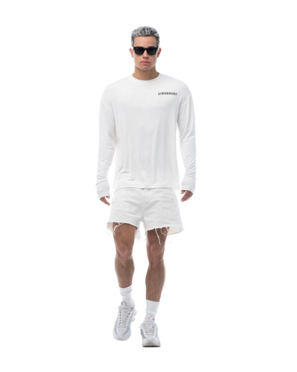 STRESSMAMA Hôtel Mama Longsleeve 長袖T(白)