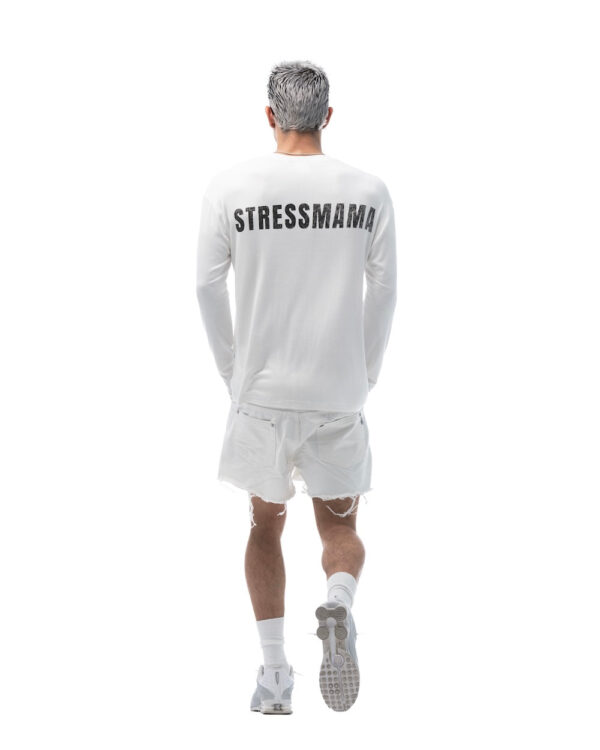 STRESSMAMA Hôtel Mama Longsleeve 長袖T(白)
