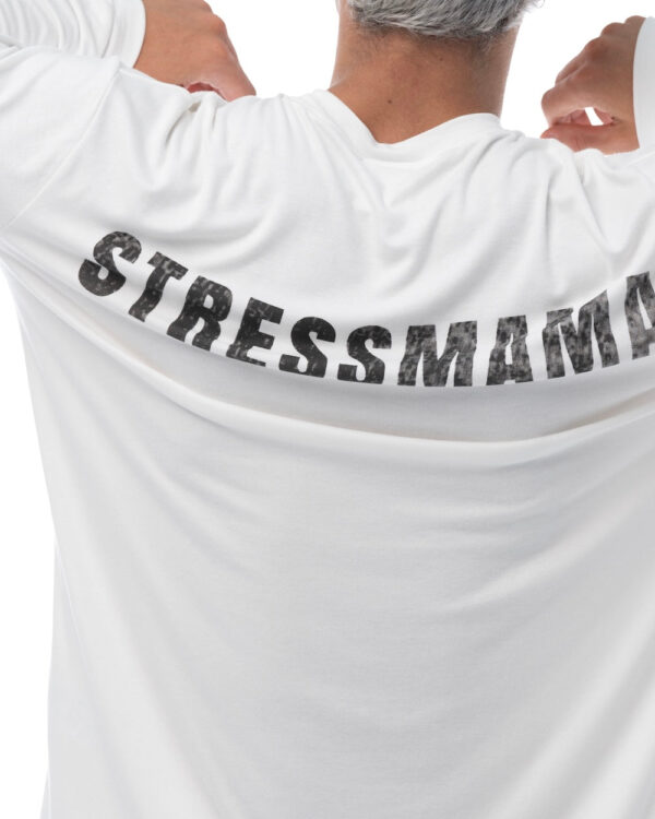 STRESSMAMA Hôtel Mama Longsleeve 長袖T(白)