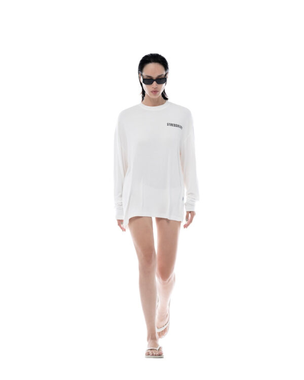 STRESSMAMA Hôtel Mama Longsleeve 長袖T(白)