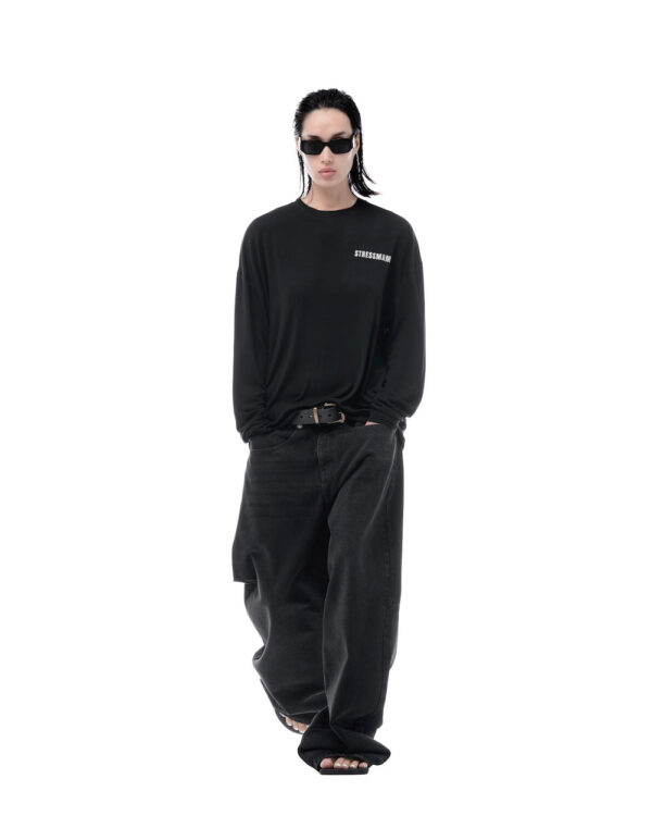 STRESSMAMA Hôtel Mama Longsleeve 長袖T(黑)
