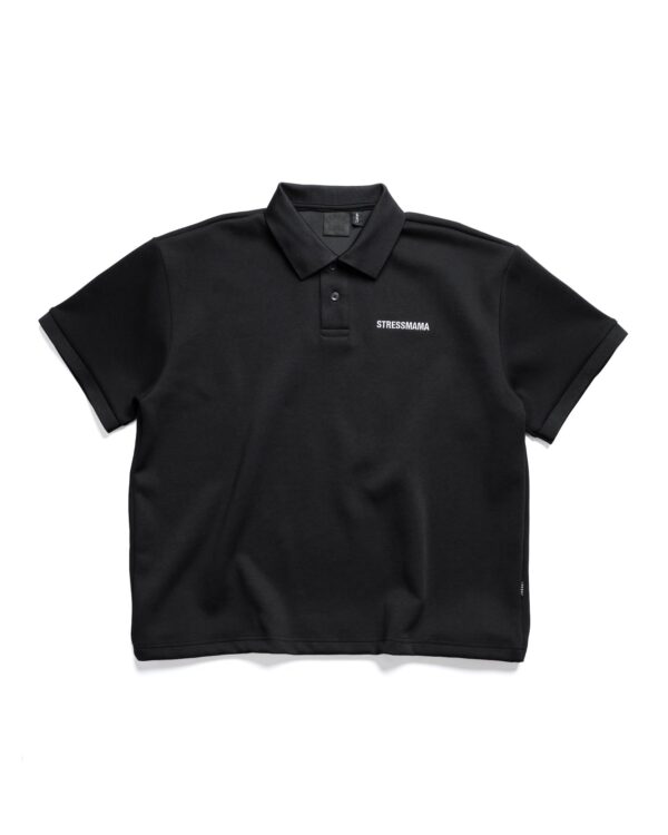 STRESSMAMA Ssma Logo Polo T-shirt T恤(黑)
