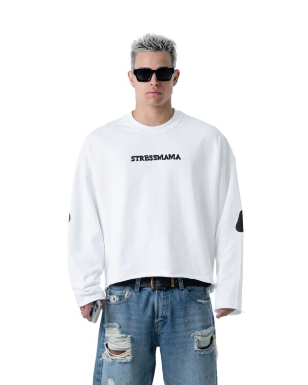 STRESSMAMA Ssma Igifms Puff Longsleeve 長袖T(白)