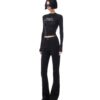 STRESSMAMA Fw25 Flared Jeans 牛仔褲(黑)