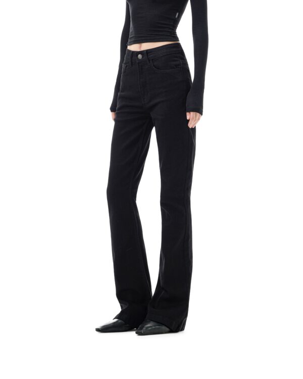 STRESSMAMA Fw25 Flared Jeans 牛仔褲(黑)