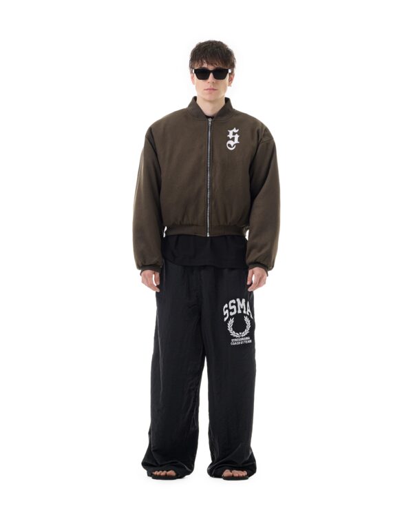 STRESSMAMA Fw25 "s" Bomber 服飾(棕)