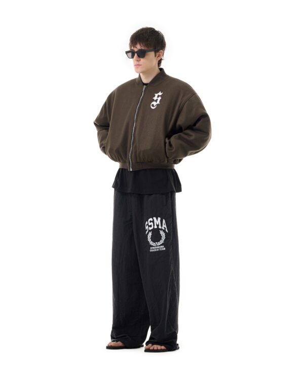 STRESSMAMA Fw25 "s" Bomber 服飾(棕)