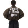 STRESSMAMA Fw25 "s" Bomber 服飾(棕)