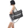 STRESSMAMA Fw25 Signature Leather Tote Bag 服飾(黑)