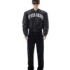 STRESSMAMA Fw25 Leather Bomber Jacket 外套(黑)