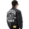 STRESSMAMA Fw25 Leather Bomber Jacket 外套(黑)