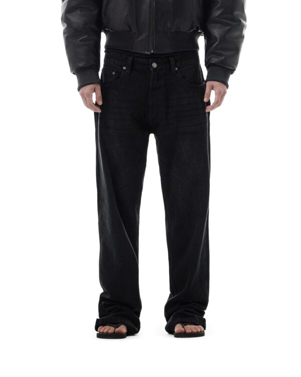 STRESSMAMA Fw25 Loose Fit Jeans 牛仔褲(黑)