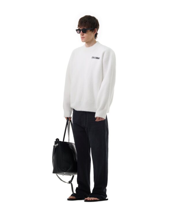 STRESSMAMA Fw25 Knit Sweater 毛衣(白)