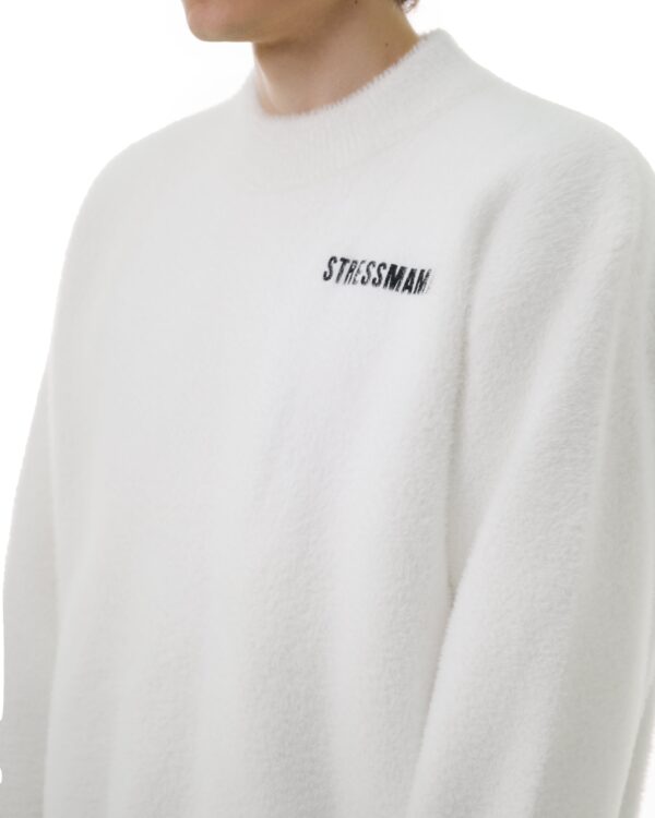 STRESSMAMA Fw25 Knit Sweater 毛衣(白)