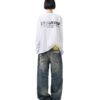STRESSMAMA Fw25 Regular Longsleeve 長袖T(白)