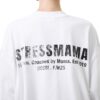 STRESSMAMA Fw25 Regular Longsleeve 長袖T(白)