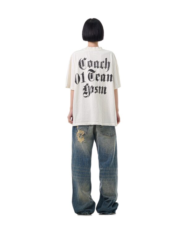 STRESSMAMA Fw25 Coach 01 Team T-shirt T恤(白)