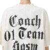 STRESSMAMA Fw25 Coach 01 Team T-shirt T恤(白)