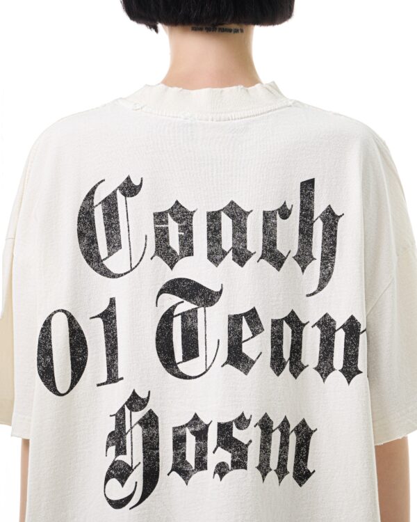 STRESSMAMA Fw25 Coach 01 Team T-shirt T恤(白)
