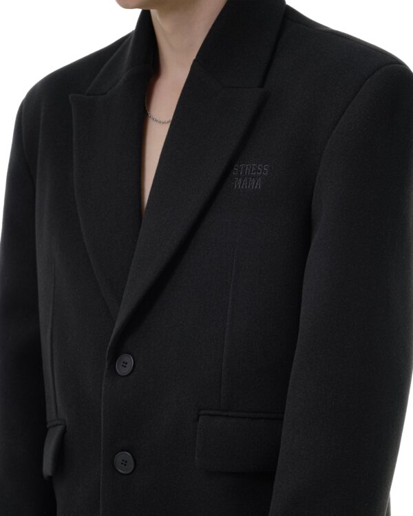 STRESSMAMA Fw25 Basic Blazer 服飾(黑)