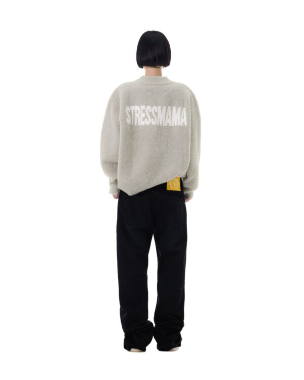 STRESSMAMA Fw25 Knit Sweater 毛衣(灰)