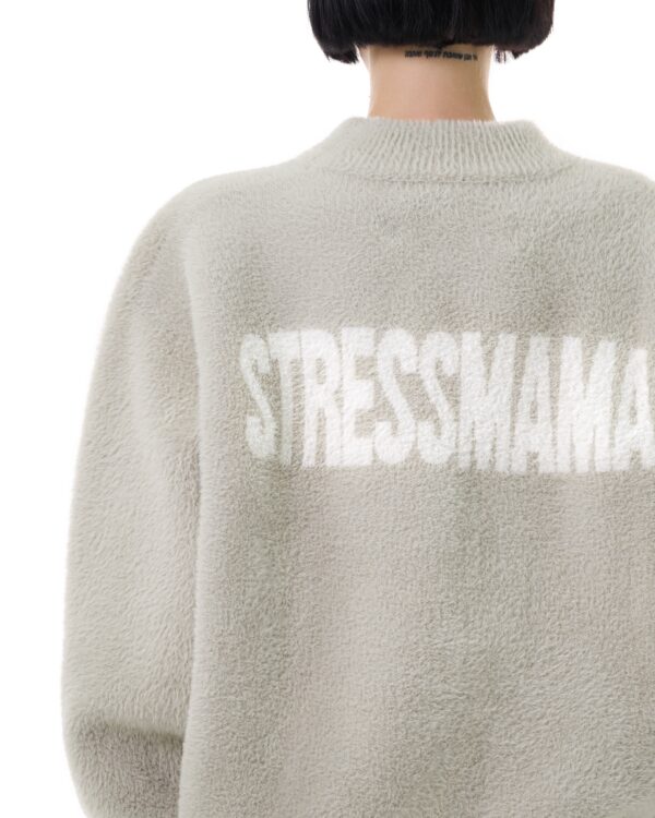 STRESSMAMA Fw25 Knit Sweater 毛衣(灰)