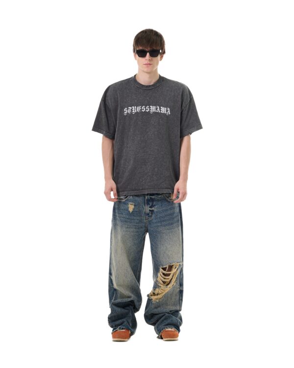 STRESSMAMA Fw25 Coach 01 Team T-shirt T恤(灰)