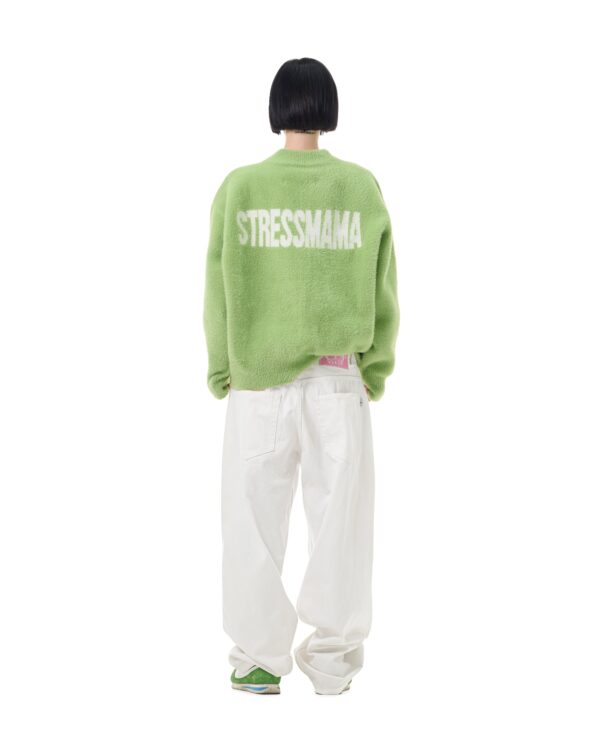 STRESSMAMA Fw25 Plain Jeans 牛仔褲(白)