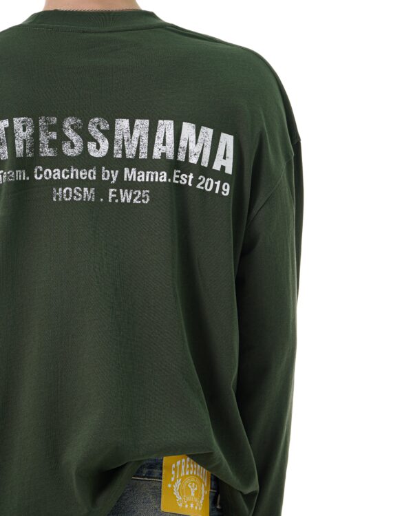 STRESSMAMA Fw25 Regular Longsleeve 長袖T(綠)