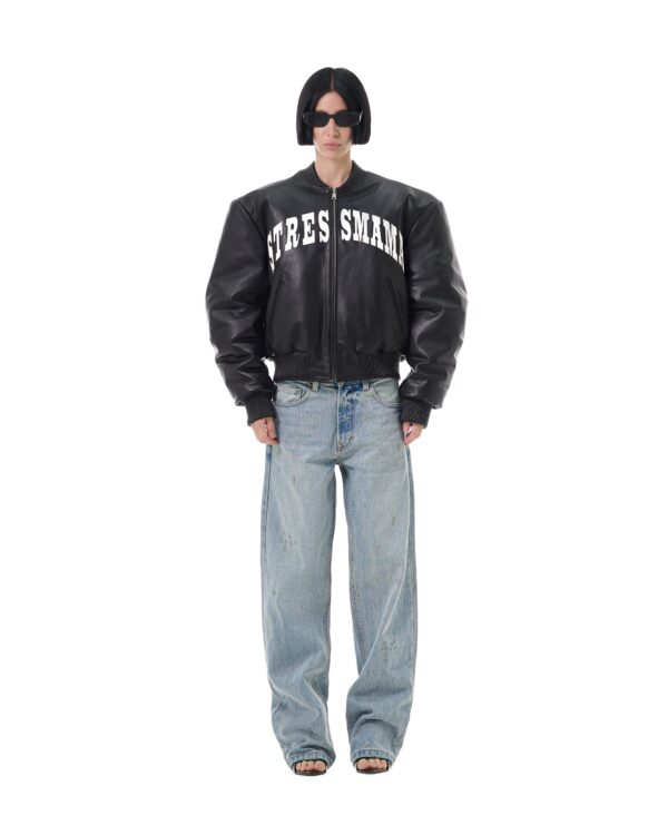 STRESSMAMA Fw25 Paint Splatter Jeans 牛仔褲(藍)