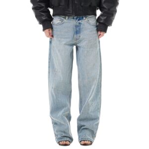 DSC_9730 STRESSMAMA Fw25 Paint Splatter Jeans 牛仔褲(藍)