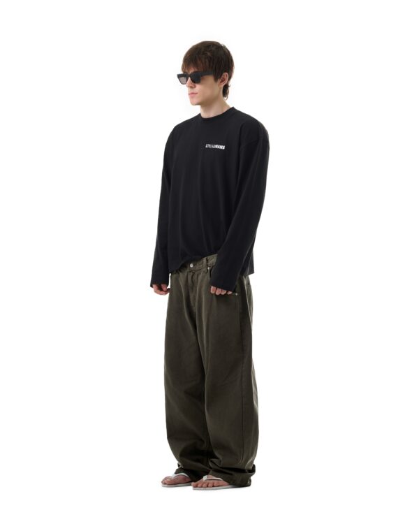 STRESSMAMA Fw25 Plain Jeans 牛仔褲(棕)