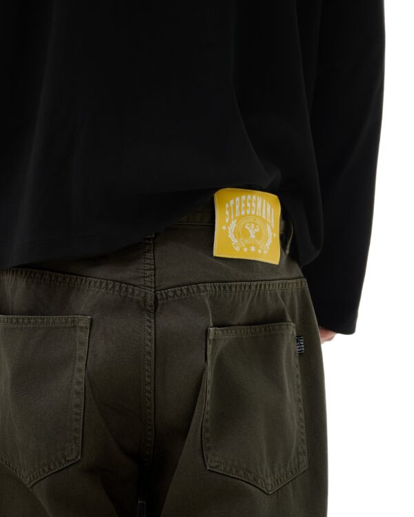 STRESSMAMA Fw25 Plain Jeans 牛仔褲(棕)