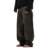 STRESSMAMA Fw25 Plain Jeans 牛仔褲(棕)