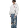 STRESSMAMA Fw25 Pt University Zip Hoodie 帽T(灰)