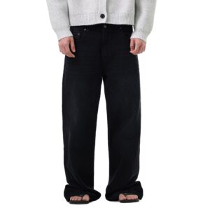 DSC_9939 STRESSMAMA Fw25 Baggy Jeans 牛仔褲(黑)