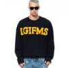 STRESSMAMA Ssma Igifms Embroidery Longsleeve 長袖T(黑)