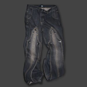 Duc Studio FLARE DENIM COWBOY PANTS 'DIRTY WASHED'