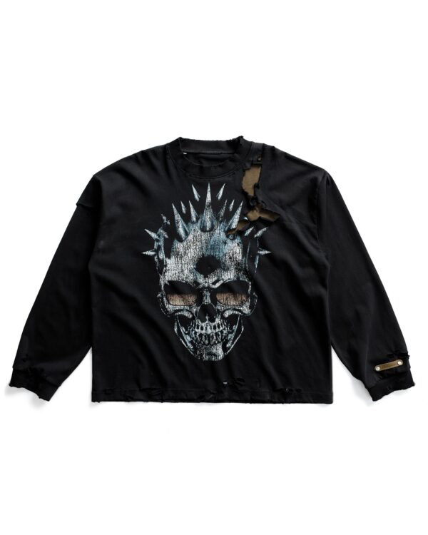 UNKRUSH SKULL - BOXY LONG SLEEVES