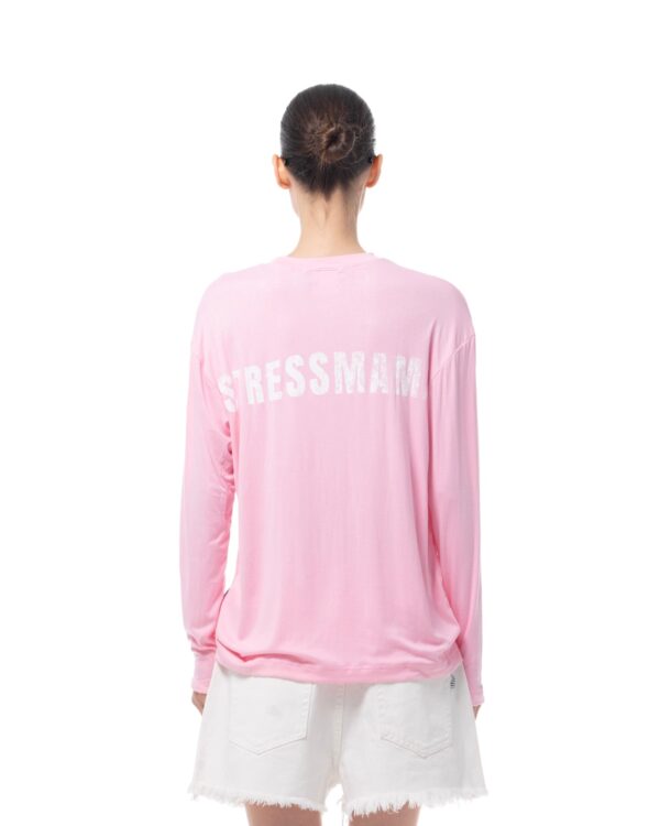 STRESSMAMA Hôtel Mama Longsleeve 長袖T(粉)