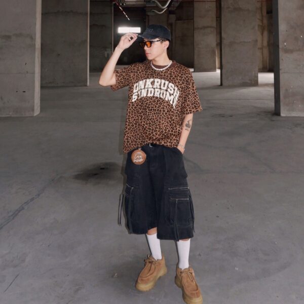 UNKRUSH SYNDROME -  TEE/ leopard